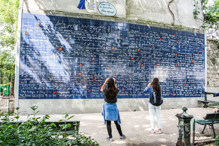 mur je t'aime à paris