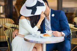 amoureux en terrasse hotel paris